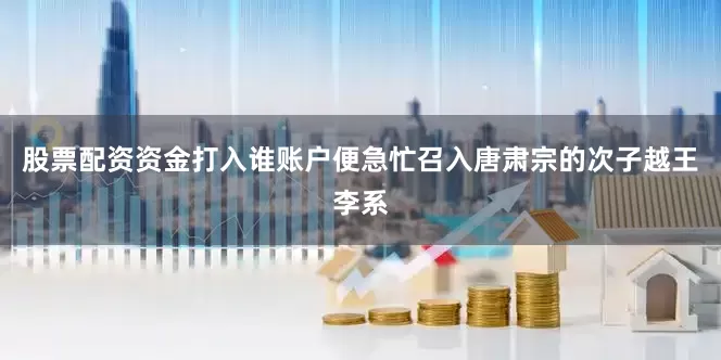 股票配资资金打入谁账户便急忙召入唐肃宗的次子越王李系