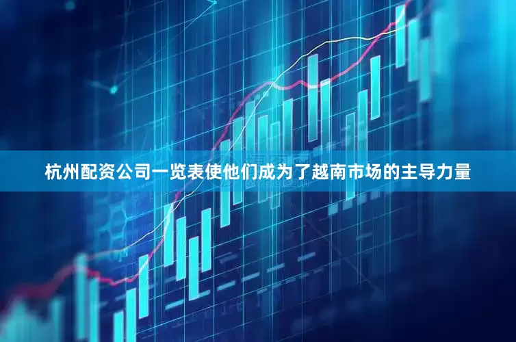 杭州配资公司一览表使他们成为了越南市场的主导力量